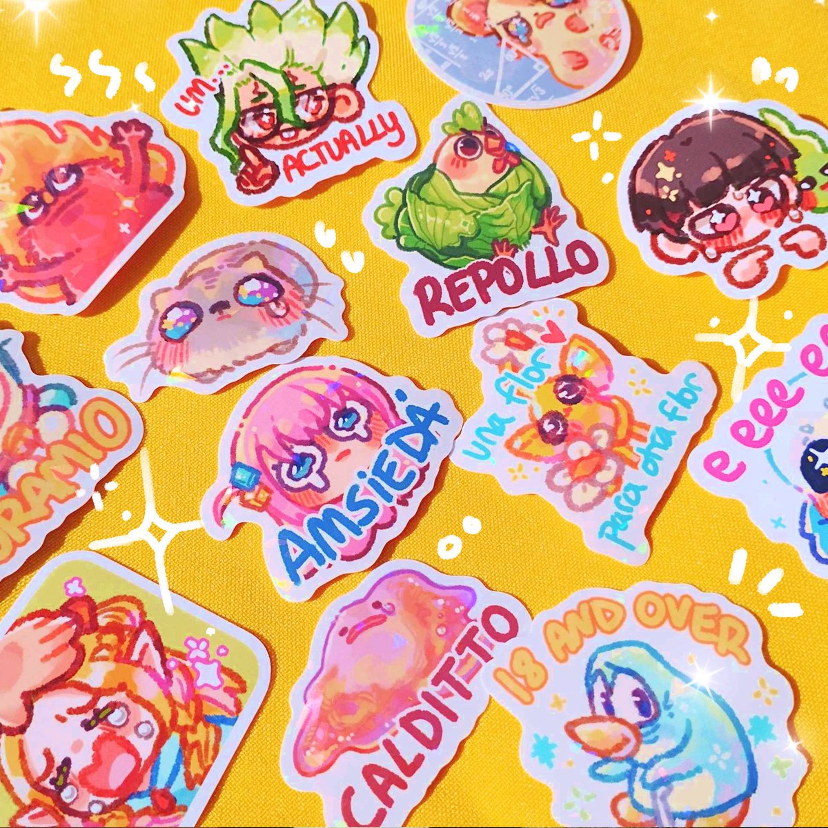 ✨🎁 MERCH ART RAFFLE 🎁✨

As a thank you for all your amazing support I want to send you a tiny gift 🥹🧡

How to join!
☀️ Follow me
☀️ Rt this tweet

🎁 2 winners! Prize is a pack of my merch of your choice, shipping cost included!

Ends: december 31st
Good luck!! 🌈🧡