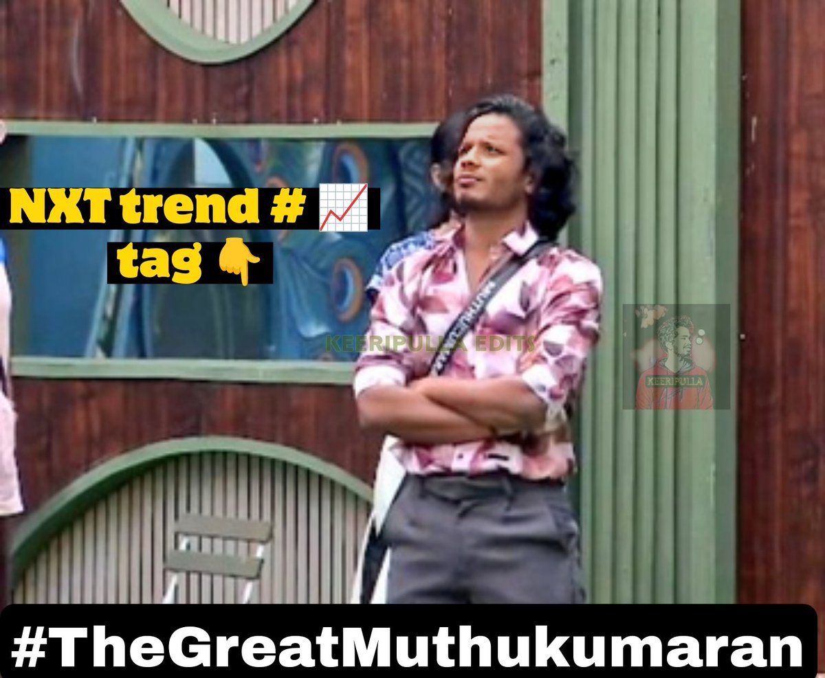 ssv__remo's tweet photo. Proudly We Release this #Tag 

#TheGreatMuthukumaran GOAT
 🐐 of #BiggBossTamil8

@kumaran_kural 

#MuthukumaranArmy 

Can I expect 200 Rt this post ?

#BiggBossTamil8 #biggboss
#keeripulla #BiggBoss8Tamil 
#MuthukumaranArmyHead
#BiggBossTamilSeason8 
#BiggBossSeason8Tamil