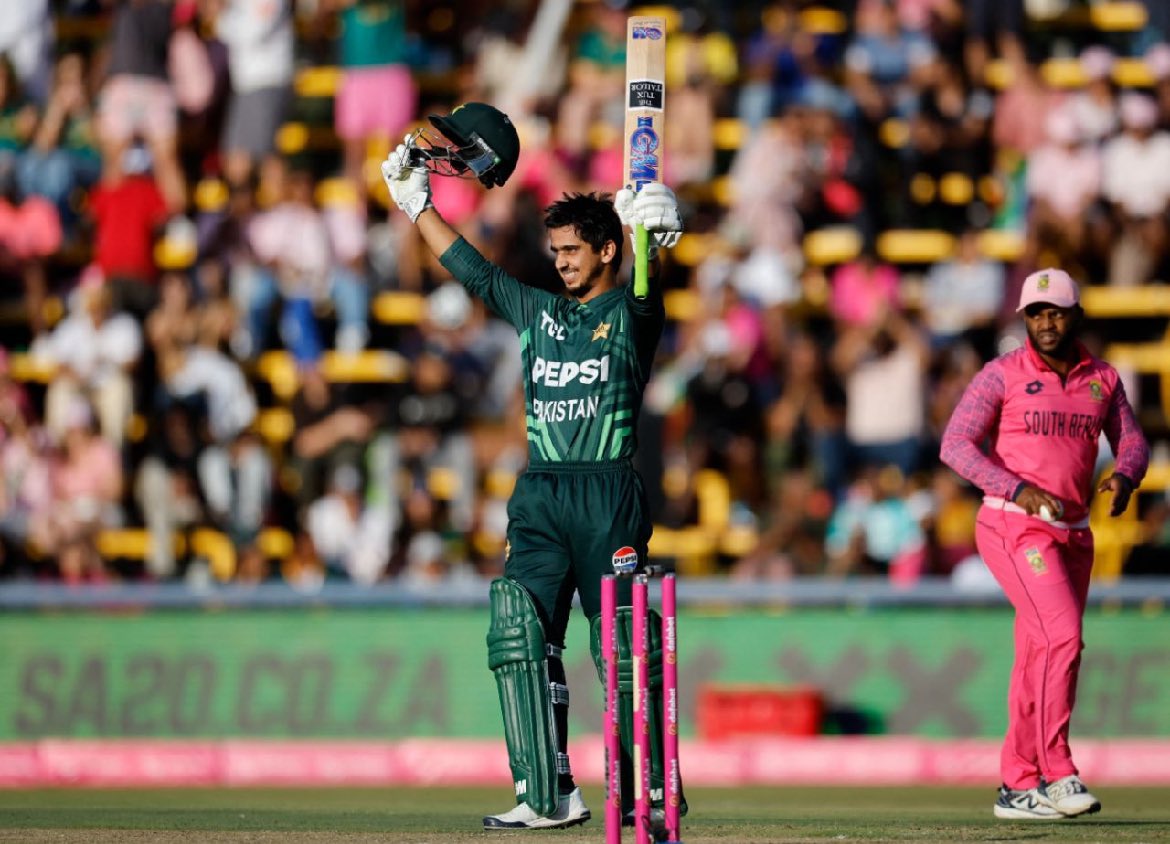 vg1793's tweet photo. 3rd century in just 9 matches.  🔥
This guy can be the next superstar of Pakistan Cricket team ! 💯🔥 Just make him play his natural game.  

Reminds of Rohit Sharma. Takes time to settle and then scores at a brisk rate.  
@wwasay #PAKvsSA @Rizzvi73 #CricketTwitter https://t.co/6IriwywYwi