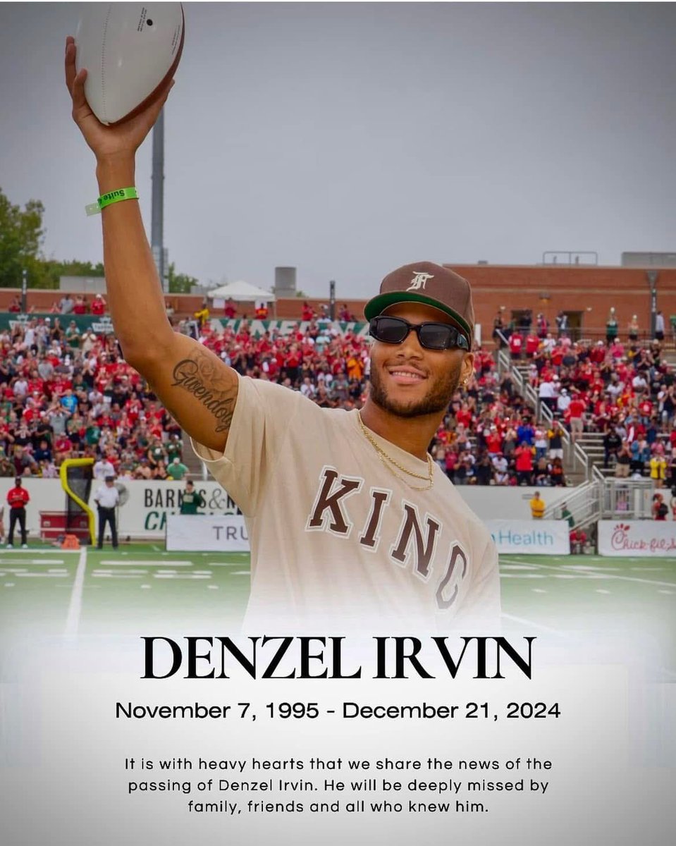 JessicaKyllo's tweet photo. Words can’t describe the emotions 💔😢 There will never be another man in this world like Denzel. I loved watching him grow from a student-athlete to a professional and working with him in all phases of his life. https://t.co/nhXfe7IehB