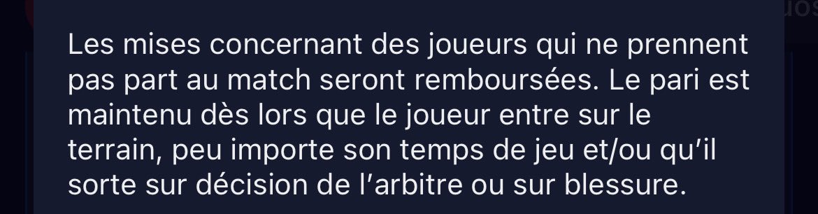 Jerem_0411's tweet photo. @NSennouni118570 @Yoshipronos Malheureusement ils ont prévenu on peut rien faire https://t.co/oXrv6pOPun