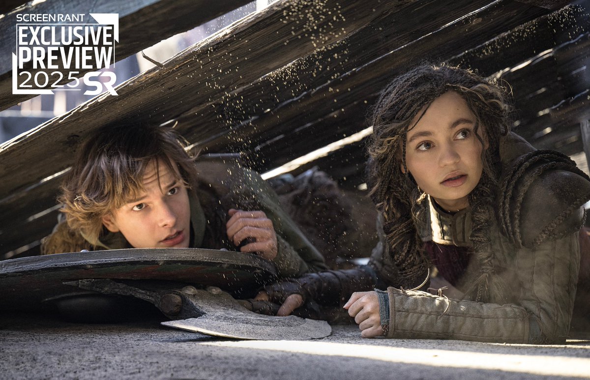 🐉 EXCLUSIVE 🐲

From ScreenRant's 2025 movie preview, here's new look at HOW TO TRAIN YOUR DRAGON, directed by
Dean DeBlois and starring Mason Thames and Nico Parker! 🧵 #HowToTrainYourDragon