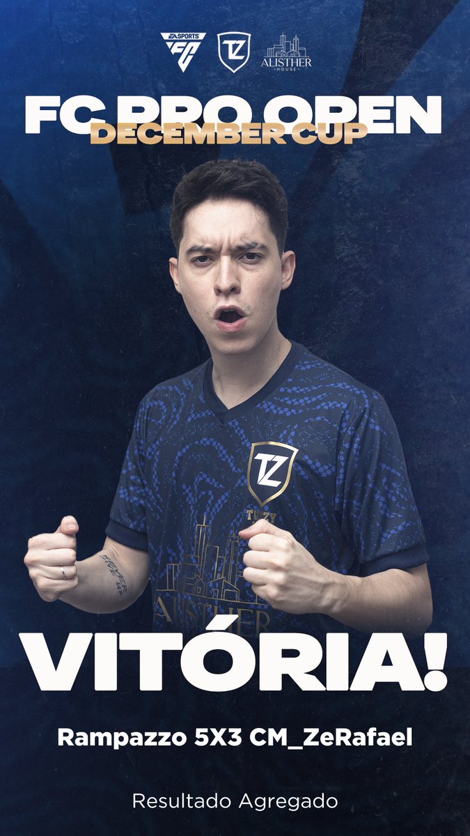 TuzzyEsports's tweet photo. VITÓRIA DO RAMPAZZO! 💥
Em confronto equilibrado contra Zé Rafael da CM eSports, Rampazzo vence por 5x3 no agregado e avança para as Oitavas de Finais!
#GoTuzzy #FCPRO25 #DecemberCUp #TuzzyEsports https://t.co/7tw138s2hG
