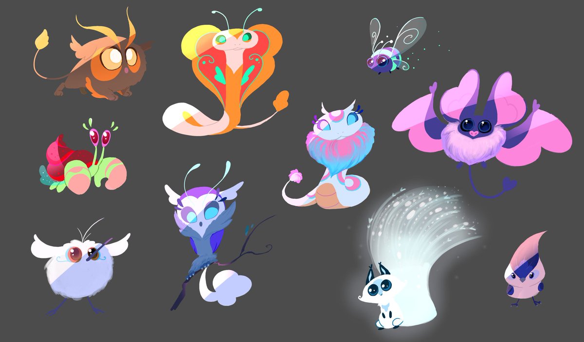 MLPG524092021's tweet photo. More concept arts of the critters for G5 movie part 2.
Found at @g5mlp's Tumblr.
Link: https://t.co/Q92lxE6EeG…
#mylittlepony #mlpanewgeneration #mylittleponyanewgen #sunnystarscout #concept #conceptart #mlpofficial #leak https://t.co/IYZFdhT4fl