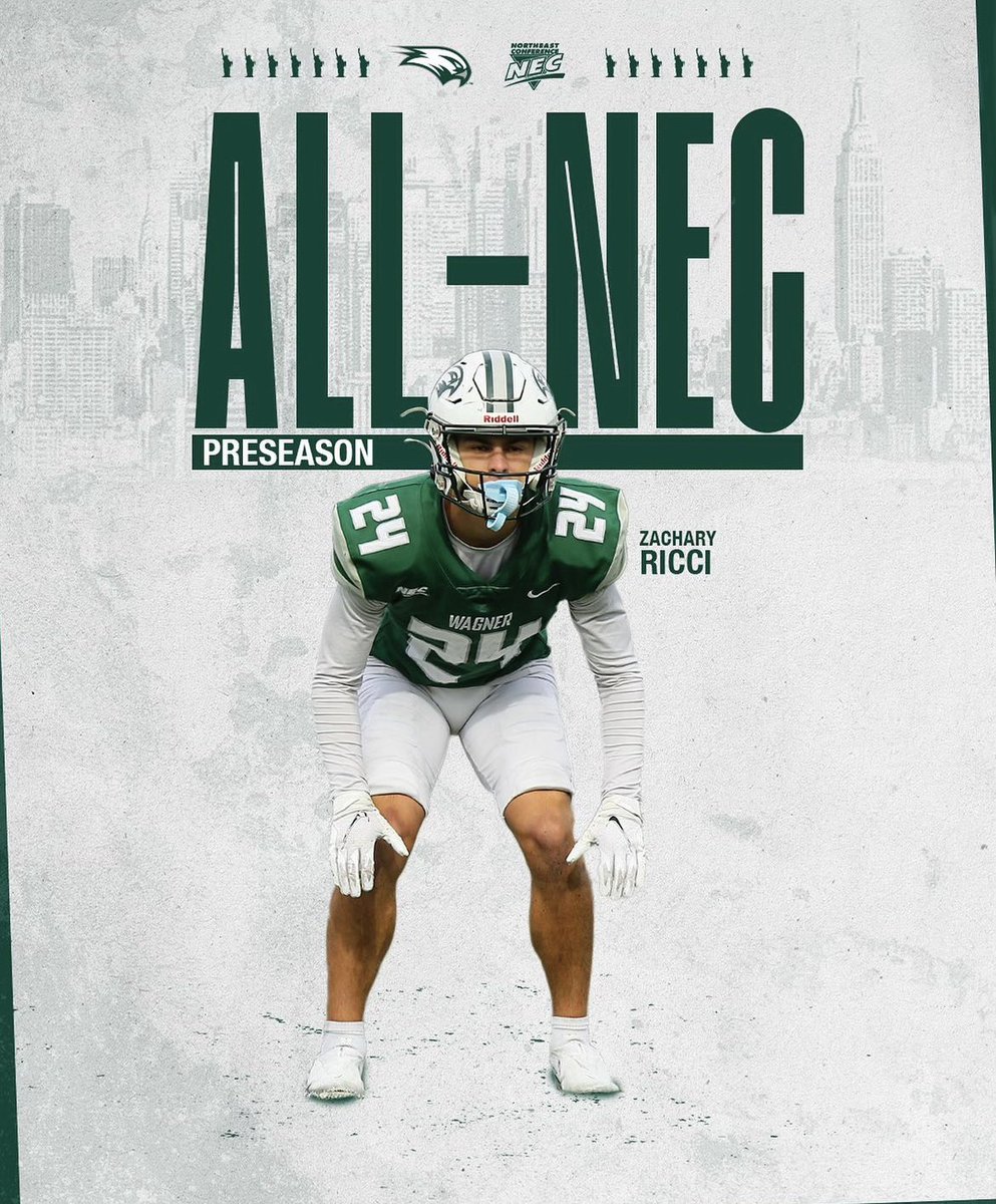 ⭐️Phil Steele Preseason ALL NEC⭐️
⭐️ Phil Steele Second Team ALL NEC⭐️
<a href="/MrNoOffseason/">Coach R. Williams</a> <a href="/cedar_football/">Cedar Creek Football</a> <a href="/CollegiateMb/">Myrtle Beach Collegiate Post-Grad Academy</a>