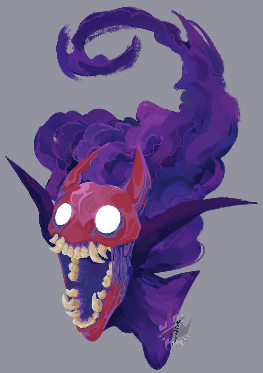 Crown_of_Teeth's tweet photo. Experimental headshot com for @AbstractKryptid !! https://t.co/HalFiTgWvm