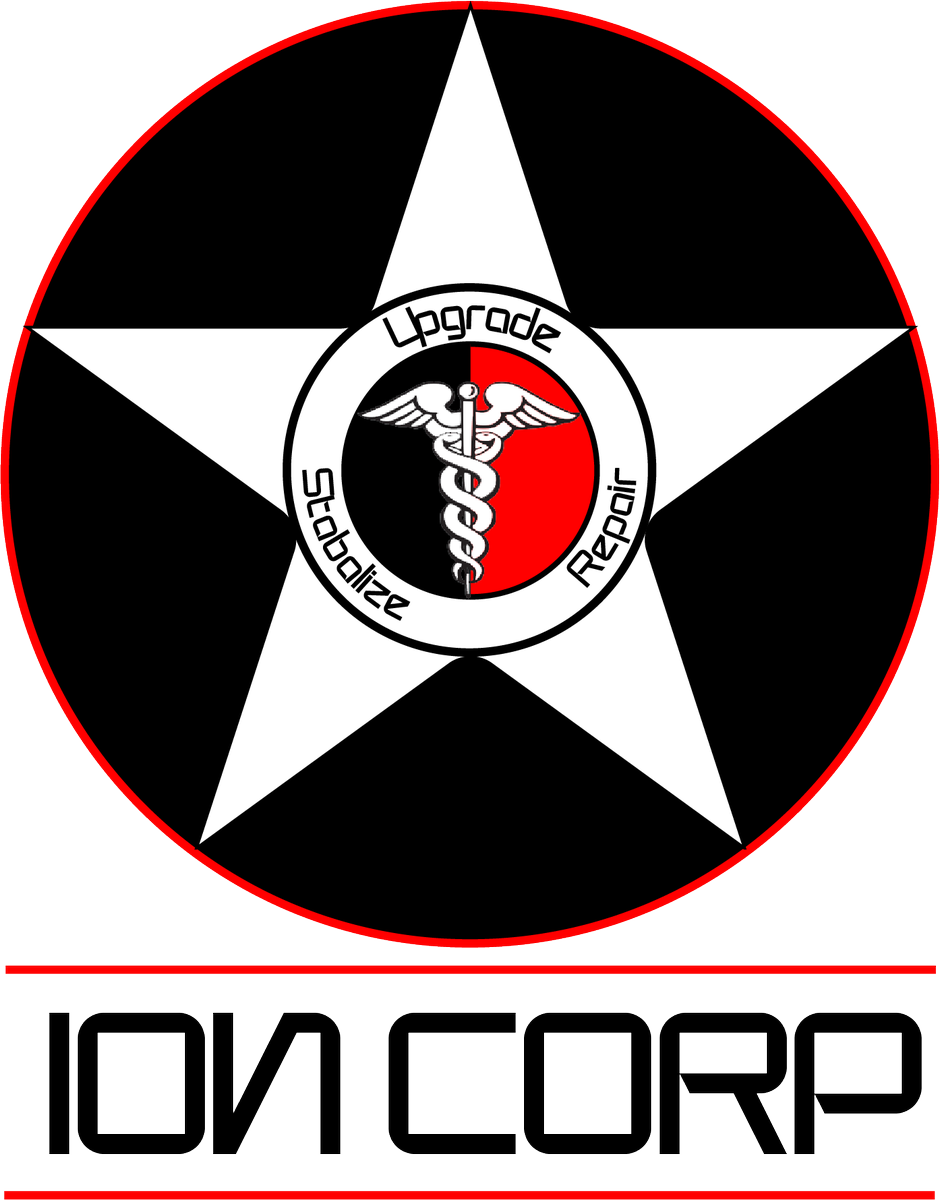 Edward_Linux's tweet photo. Posting something of my own today! A lovely logo for ion corp made by my friend @gingerdabber 

Thanks you so much! https://t.co/Mw6ThWrkgY