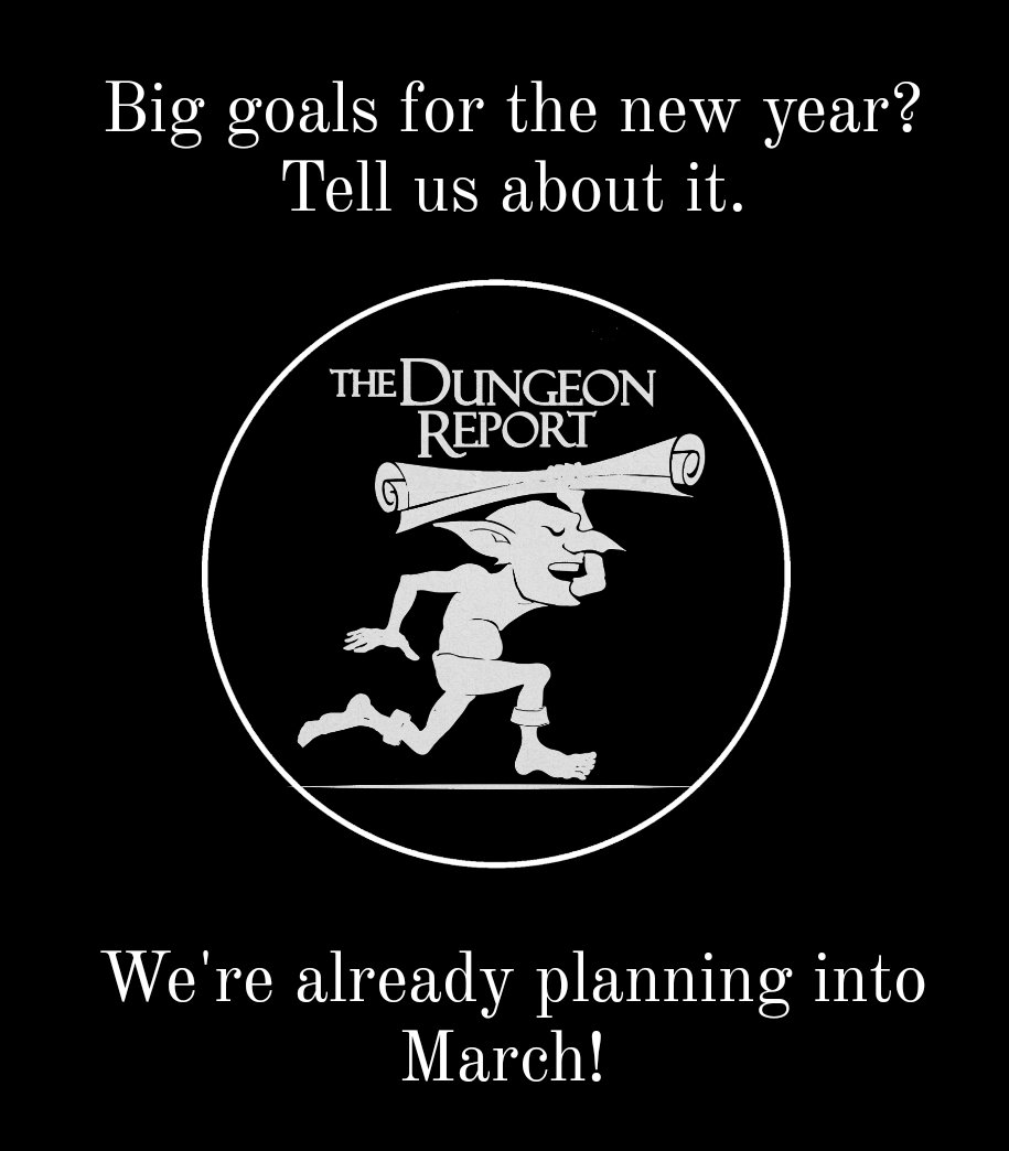 Gamers, geeks and creators of X!

⏳️The new year is rapidly approaching and hopefully we're all looking forward to it.

⚡️Tell us what your legendary plans for adventure are for the new year! Or life goals... cause those are important too? 🙃

#ttrpg #homebrew #dnd5e #adventure