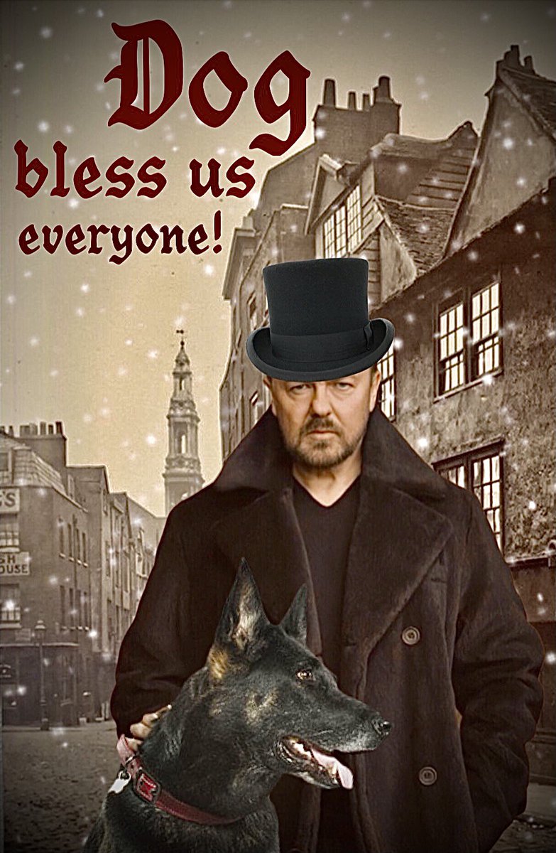 Merry Christmas, <a href="/rickygervais/">Ricky Gervais</a> - and Dog bless us everyone!