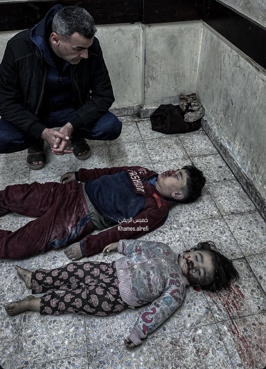 The brutal criminals have treated these children worse than animals. The situation in Gaza is unbearable. All the advocates of humanity are not only liars and cruel people, but are worse than wild animals.May Allah destroy and humiliate them.