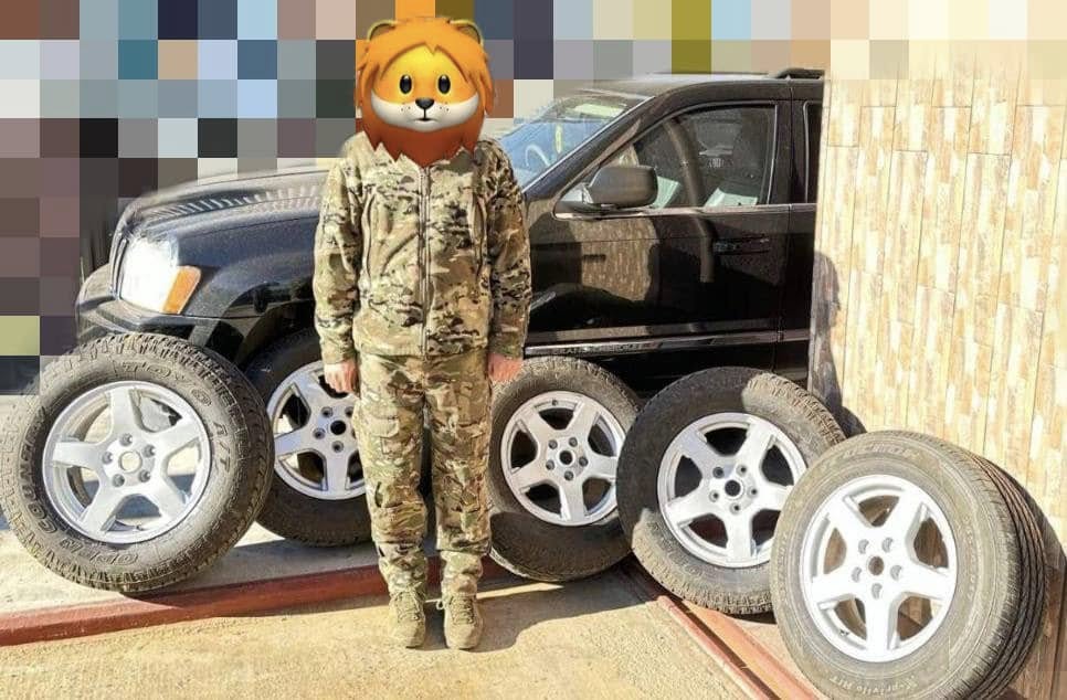 zampotech_ua's tweet photo. The situation at the front is very difficult. The entire country is helping! For example, Ukrainians are donating tires🩵💛 to our troops for free! We are very grateful to everyone who supports the AFU #zampotech #StandWithUkraine https://t.co/b4TjH315ck