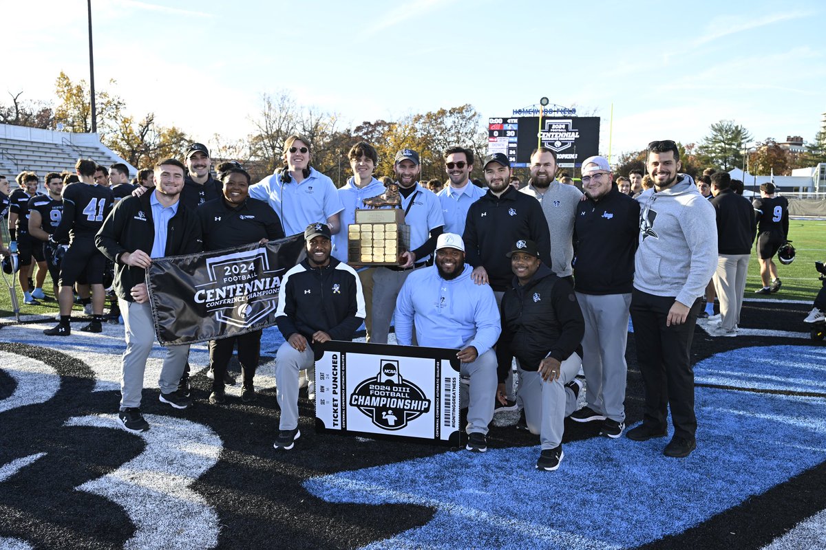 Extremely proud of the 2024 <a href="/JHU_Football/">Johns Hopkins Football</a> team! A resilient, gritty group of individuals that stuck together no matter the situation and figured out a million different ways of getting the job done, while having more fun than any other team out there this season. #PrideandPoise
