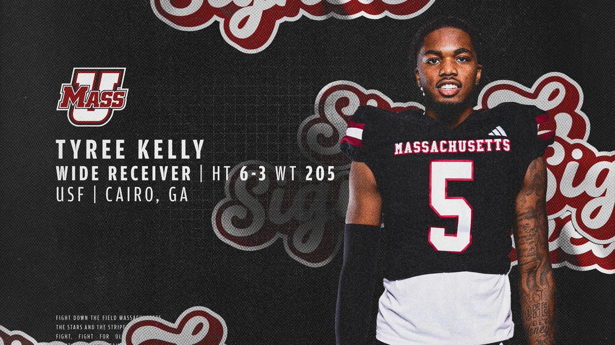 UMass Football (@umassfootball) on Twitter photo 𝓢𝓲𝓰𝓷𝓮𝓭 🖊️
Welcome to the #Flagship 🚩 <a href="/hbk_tjay/">Tyree “showtime” kelly🌟</a> 𝓢𝓲𝓰𝓷𝓮𝓭 🖊️
Welcome to the #Flagship 🚩 <a href="/hbk_tjay/">Tyree “showtime” kelly🌟</a>