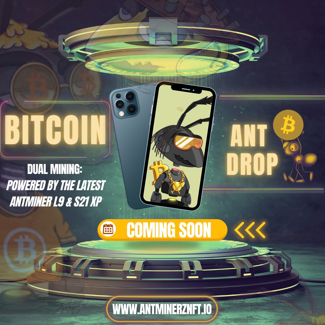 Bitcoin mining #NFT coming soon 🔜 

#BTCMining #Bitcoin #BTC