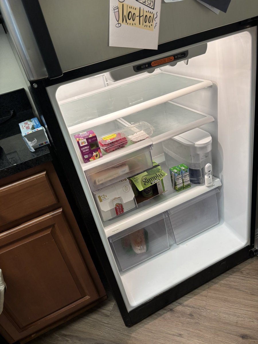 The most normal 20 something’s fridge