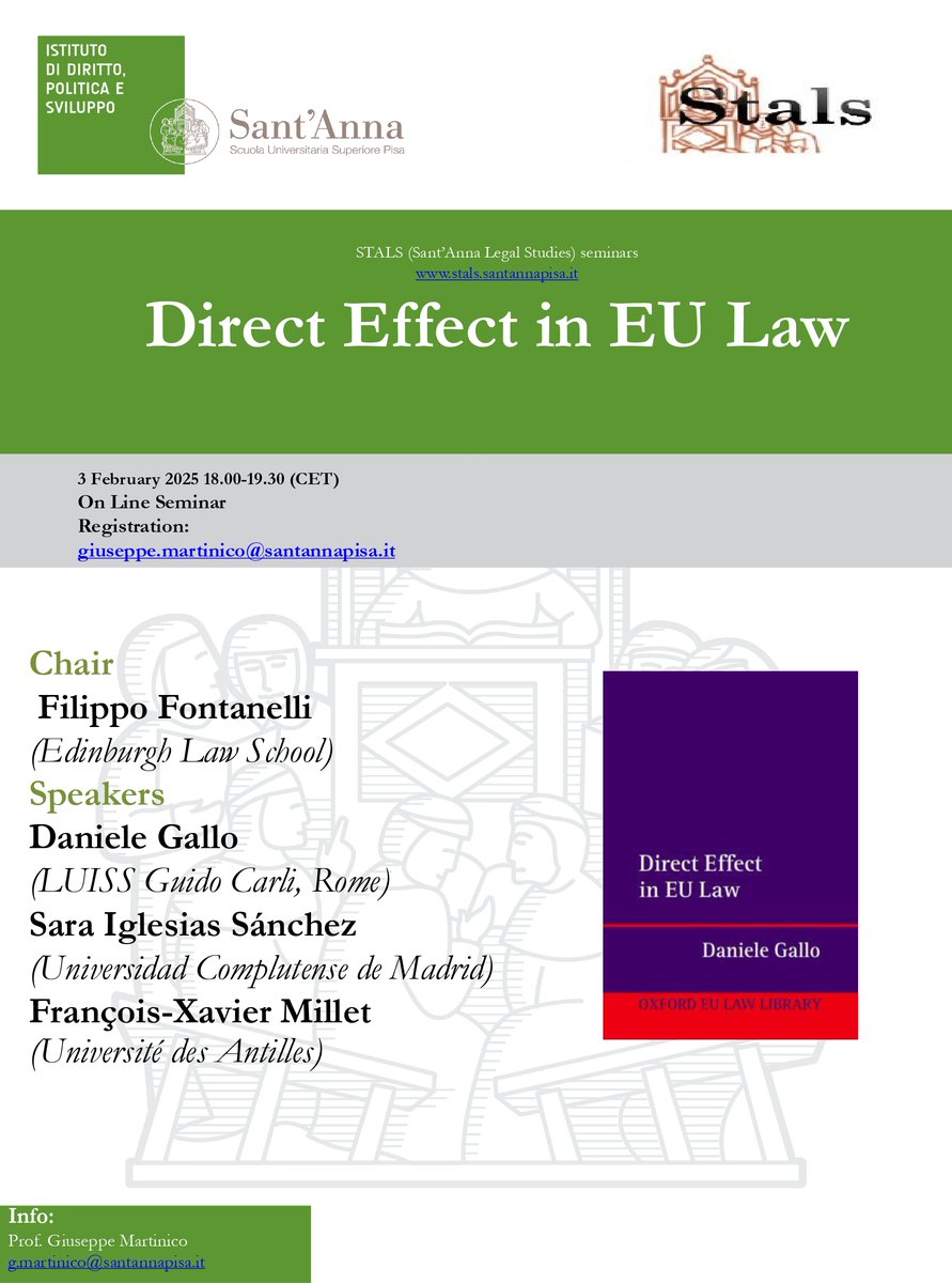 STALS Sant'Anna Legal Studies tweet media