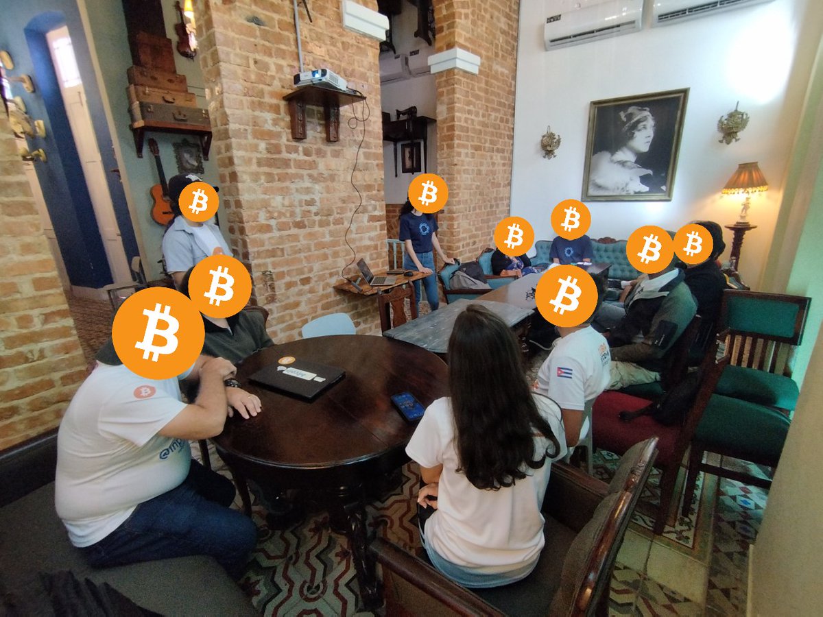 Cuba Bitcoin 🇨🇺 (@cuba_btc) on Twitter photo 🎉Ayer sábado 21 tuvimos el último meetup del año, este fue un <a href="/Blockstream/">Blockstream</a> #Local
Si deseas contribuir con la educación sobre Bitcoin en #Cuba dona a:
⚡️cubabitcoin@walletofsatoshi.com
Hilo con lo acontecido ayer 👇🧵 🎉Ayer sábado 21 tuvimos el último meetup del año, este fue un <a href="/Blockstream/">Blockstream</a> #Local
Si deseas contribuir con la educación sobre Bitcoin en #Cuba dona a:
⚡️cubabitcoin@walletofsatoshi.com
Hilo con lo acontecido ayer 👇🧵