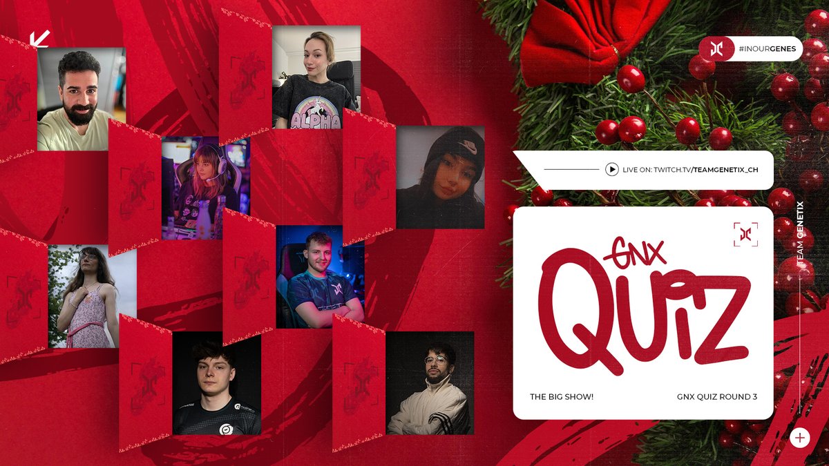 Starting 19:10🎄
TUNE IN!