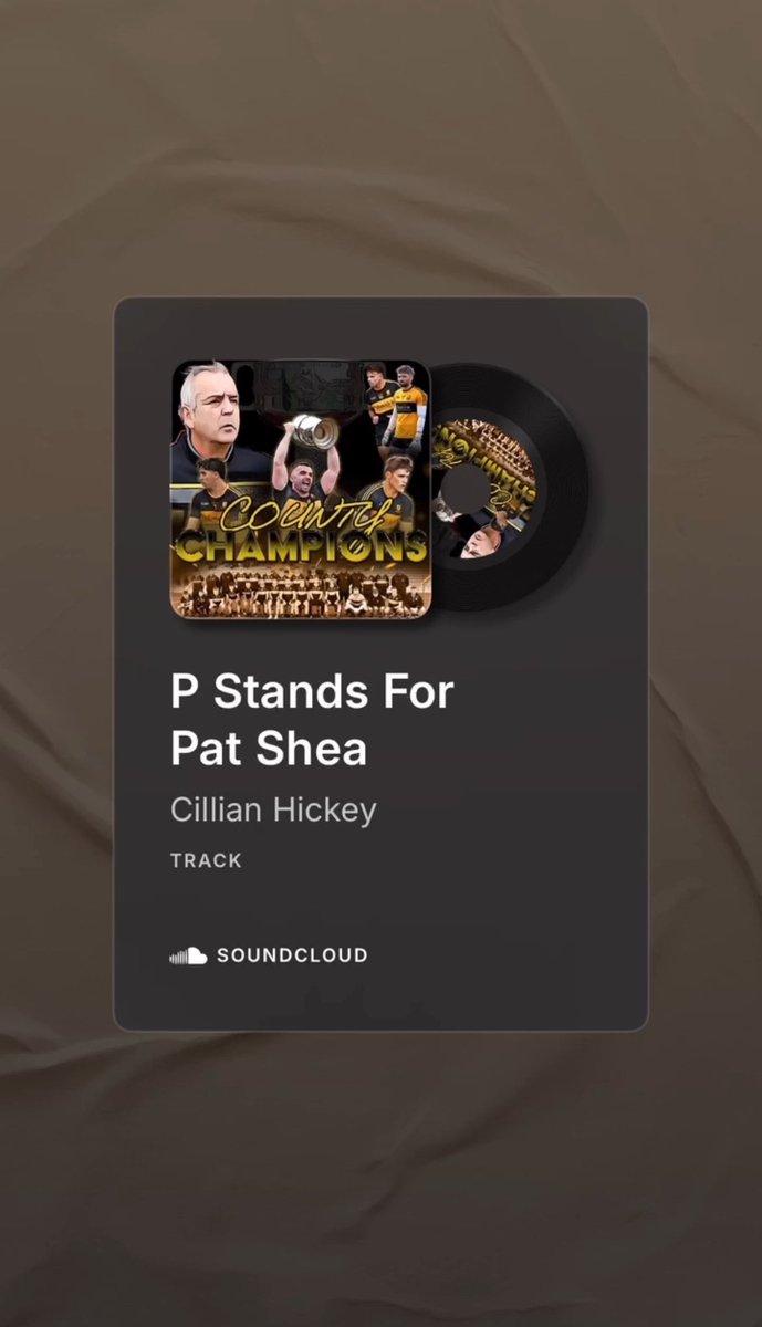 Your soundtrack for <a href="/DrCrokesGAA/">Dr. Crokes GAA</a> quest for All Ireland glory 🖤💛

on.soundcloud.com/XtuCGR1kL4oTDu…

<a href="/radiokerry/">Radio Kerry</a> <a href="/offtheball/">Off The Ball</a> <a href="/Kerry_Official/">Kerry GAA</a>