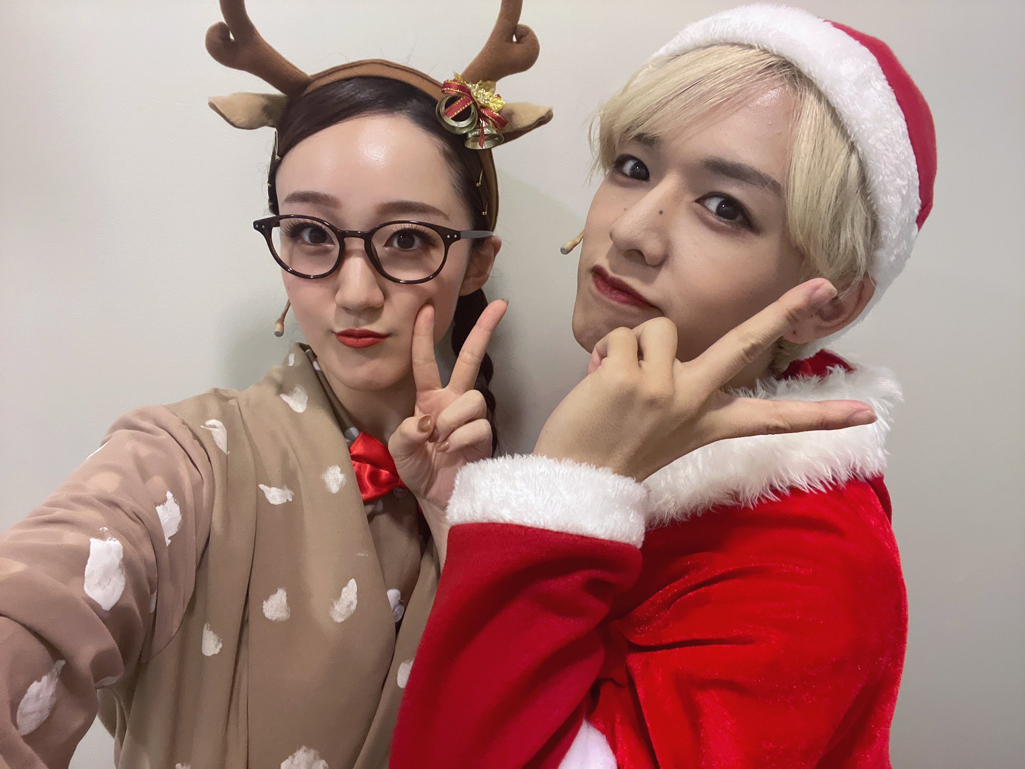 ♡Ice tree 北極のクリスマス♡くまさんときつねさん シーグラス