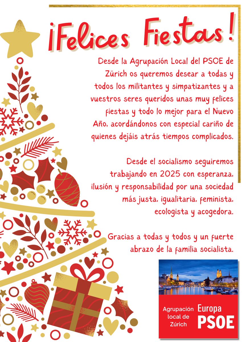 PSOE Zúrich tweet media