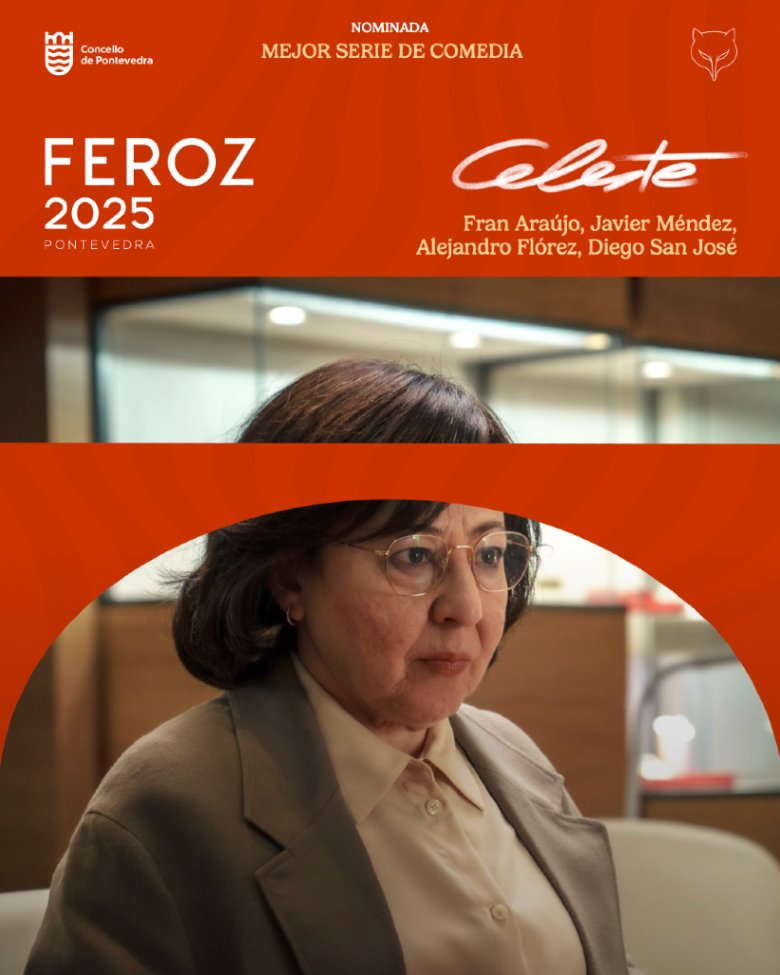 🎬 ‘Celeste’. Producida por Fran Araújo, Javier Méndez, Alejandro Flórez, Diego San José 
🏆 5 nominaciones a los #Feroz2025