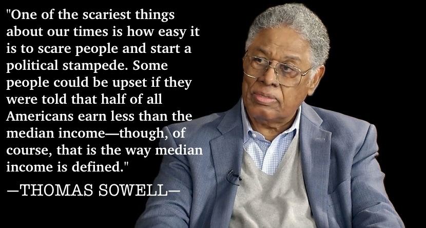 ThomasSowell's tweet photo. Thomas Sowell on Fear, Politics, and Misleading Statistics. https://t.co/M3CcToil1v