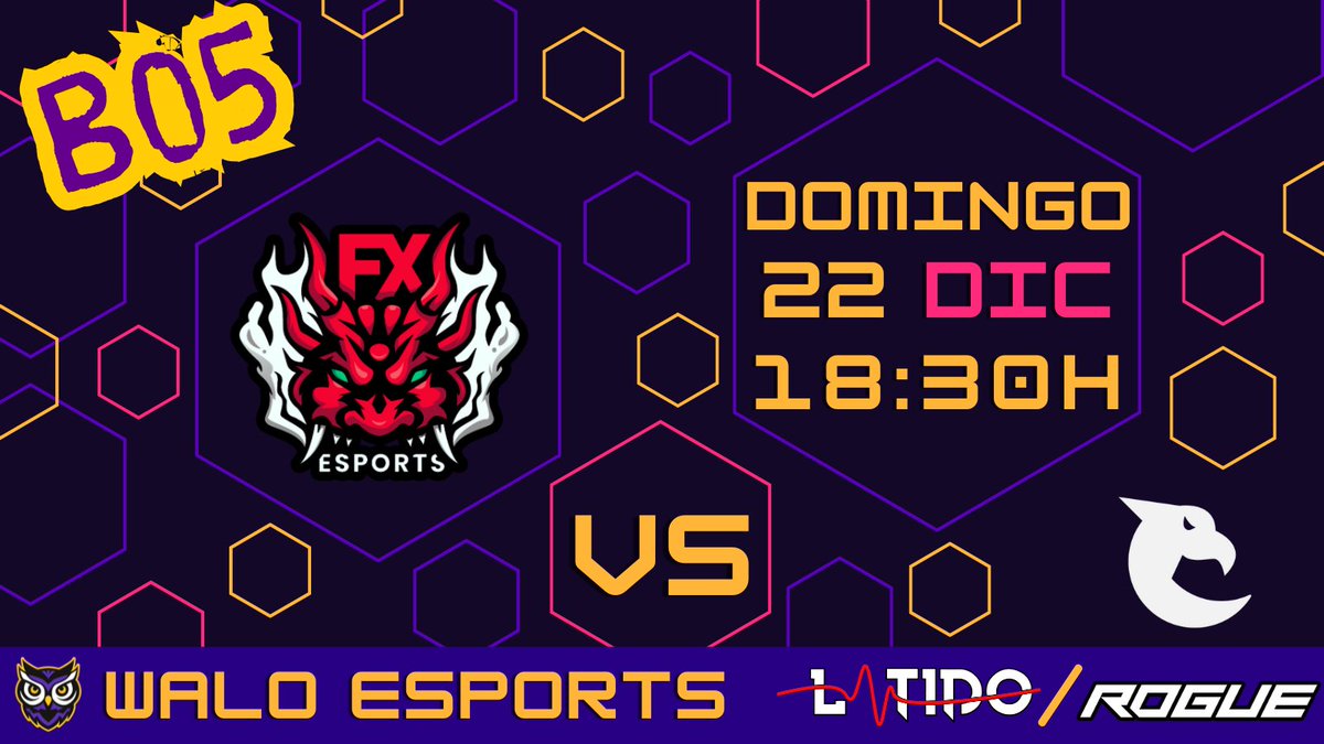 WaloESP's tweet photo. 🚨MATCHDAY🚨
¿OÍS ESO? 🔥 ¡Son #WaloEsports y #Mini listos para darlo todo! 🙌🏻 
📅 22/12 
ALL 1ª División J4 
🆚 #5GY 
🕓 16:30 
📜 BO2

LEA Formato Suizo 2024 J9
🆚 #FXEsportsBarcelona
🕡 18:30
📜 BO5 
🔗 ¡No te lo pierdas, nuestros equipos están listos para el espectáculo! 😈 https://t.co/CDmFSSIsMV