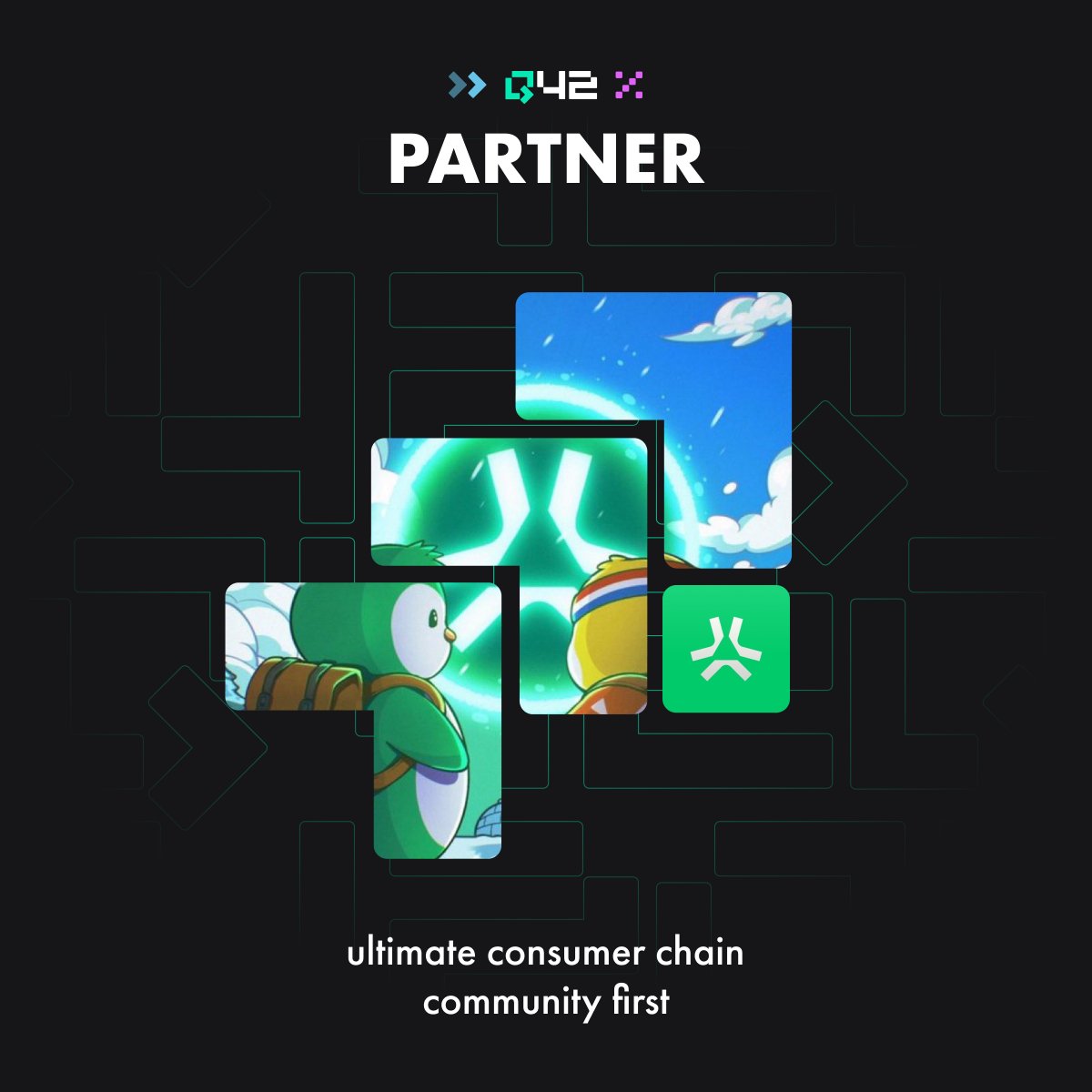 Q42 is coming to <a href="/AbstractChain/">Abstract</a> — the ultimate consumer chain from the team behind Pudgy Penguins, bringing Web3 to the masses!

Q42 is making self-custody community venture capital accessible to all.

Together, we’re redefining early-stage investing by making the on-chain