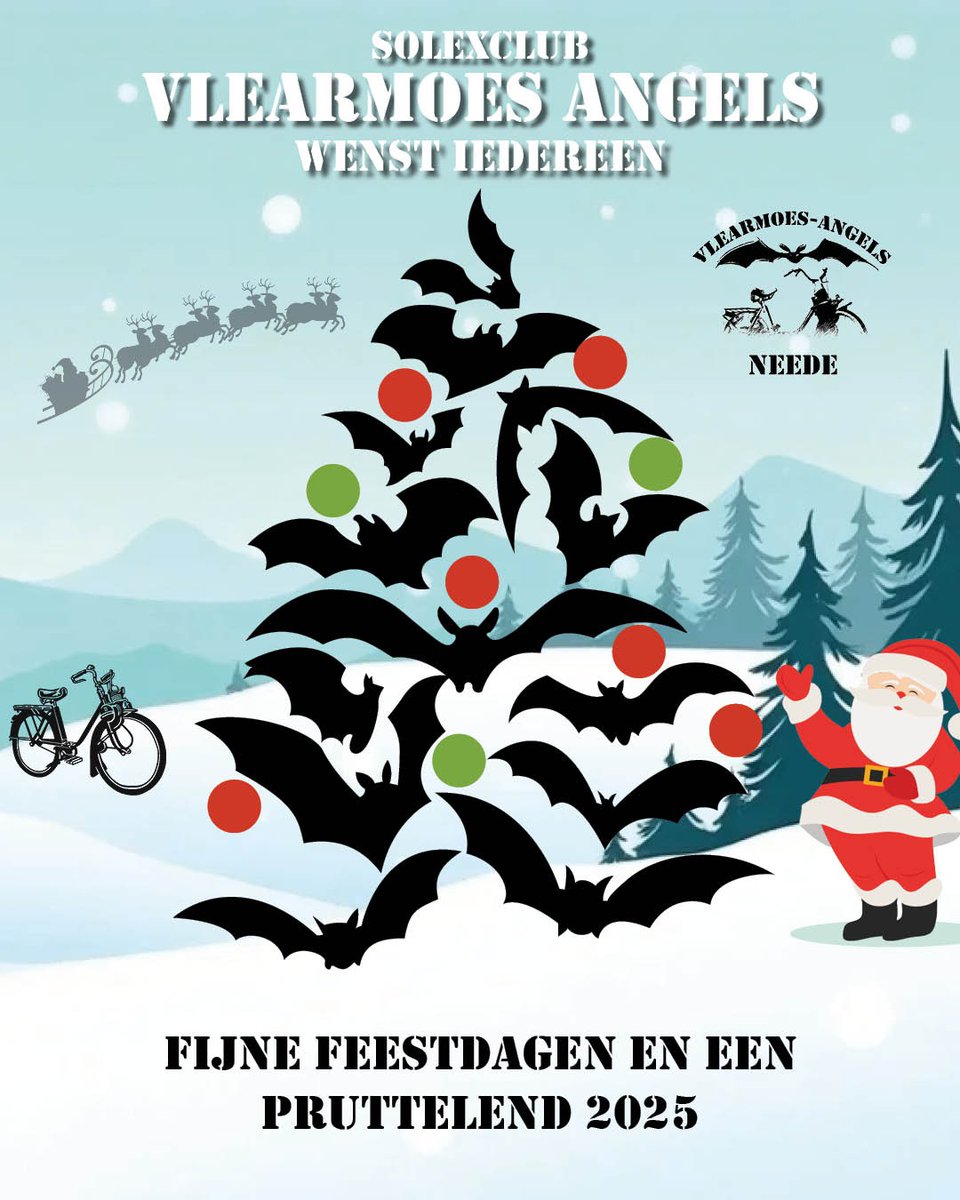 VlearmoesAngels's tweet photo. Fijne feestdagen en een pruttelend 2025 .......voor meer: klik hier ->  https://t.co/2QHZnnJLKo  
#neede #solex https://t.co/KPRaDLzFVL