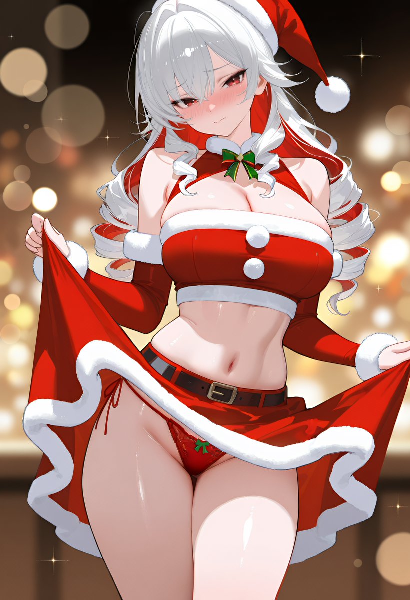 「クリスマスプレゼントですわ・・・」 
