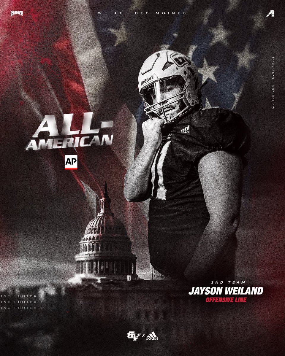Grand View Football (@gvvikingfb) on Twitter photo <a href="/AP/">The Associated Press</a> All-American πΊπΈ
<a href="/FilerJackson/">JacksonβThe Wolfβ Filer</a>
<a href="/Argo42Argo/">John Argo</a>
<a href="/jaysonmw44/">Jayson Weiland</a>
#3D <a href="/AP/">The Associated Press</a> All-American πΊπΈ
<a href="/FilerJackson/">JacksonβThe Wolfβ Filer</a>
<a href="/Argo42Argo/">John Argo</a>
<a href="/jaysonmw44/">Jayson Weiland</a>
#3D