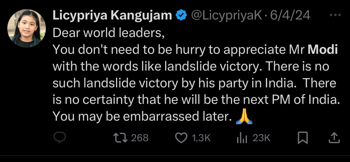 Dig_raw21's tweet photo. She was not happy with Modi ji coming again in power, addressed many gathering of radical group in Manipur and was seen calling for attack on other ethnic groups. Is she really an activist or a peacekeeper?? Her fundings should be investigated @RSSorg @hindupost @LevinaNeythiri https://t.co/4oMvnOOLAV