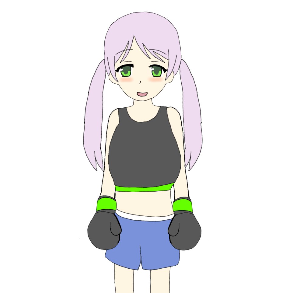 peachboxFIGHT's tweet photo. @SaNKaKu_Sui ボコボコにしてやります〜🥰負けませんよ〜🥊🥰
うちの子である緩花さんでボディブロー対決でも良いですが、今回はうちの子である咲菜さんで勝負してやります🥊🥰 https://t.co/fpTzIvhNIh