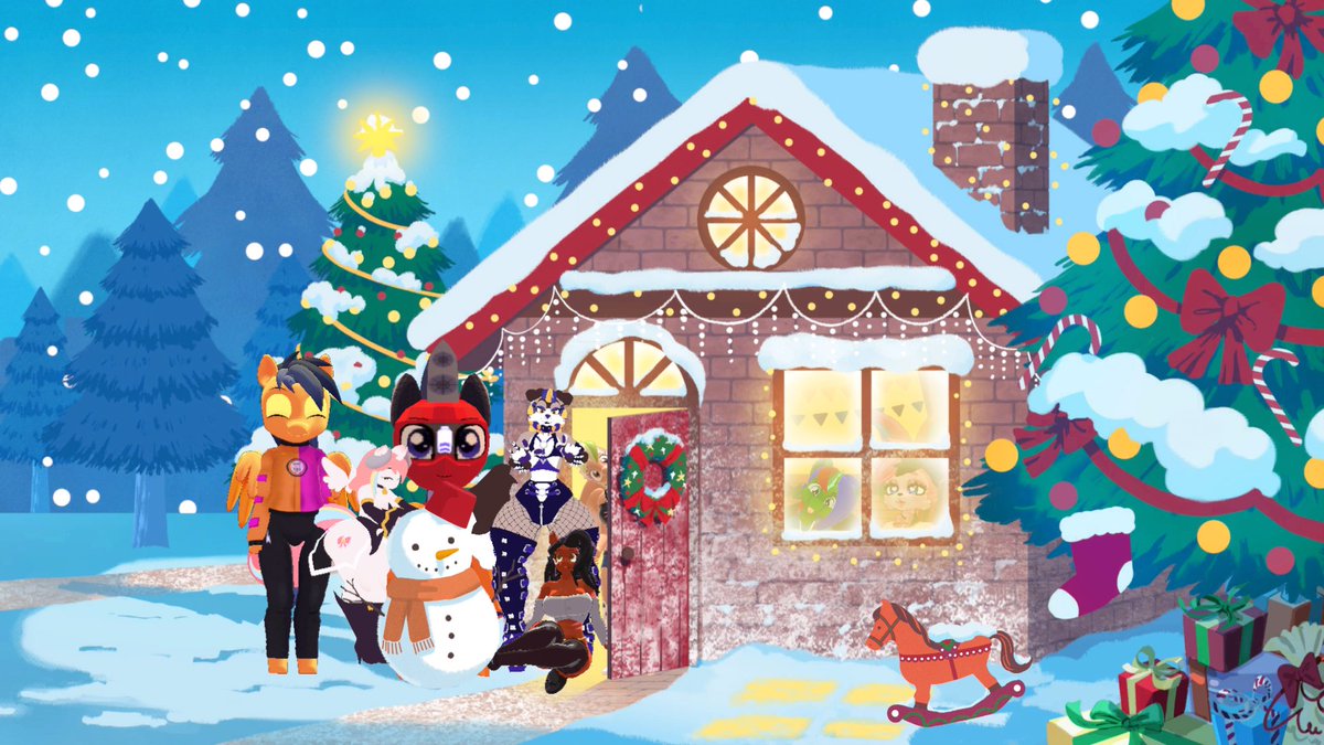 It's almost Christmas! Happy Holidays!
Together on Vket with <a href="/FOXFER64_YT/">Thunder | 22 | AT 🟢 | COMMS 🟢| MOOD: 🙂</a> <a href="/TrackiestH/">Trackhead 🤖🐴 (commissions OPEN)</a> <a href="/LustrSaints/">Lunar Lust (House of Saints) Comms Closed</a> <a href="/Tatemil1/">Tate🔞 🇦🇷</a> <a href="/DandyBouquet/">Dandy 💐</a> <a href="/Christian69229/">Christian69229</a> <a href="/PoliStar4/">Poli Star</a>!!
#vket #vket2024winter