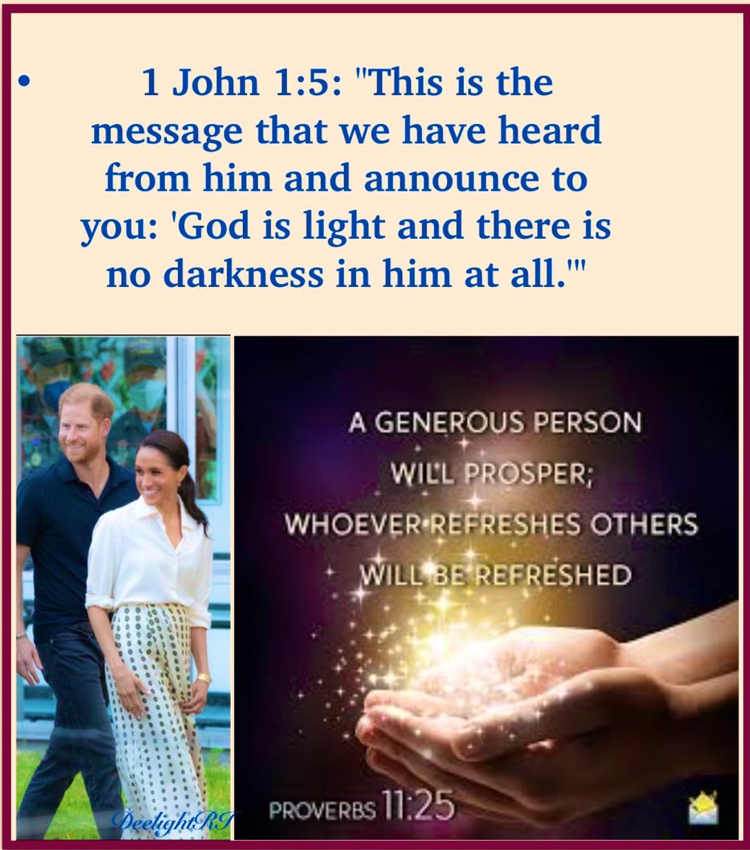 DeelightRI's tweet photo. SussexFamily Prayer.🙏🏼
Thank you for protecting and holding HMAL&amp;D in your righteous hands.

Thanks for uniting them in love so they can go into our world as a beacon of light and hope for causes that need a helping hand.
Bless their love, children, and home with joy &amp; peace.✝️ https://t.co/btKM7R2Uk9
