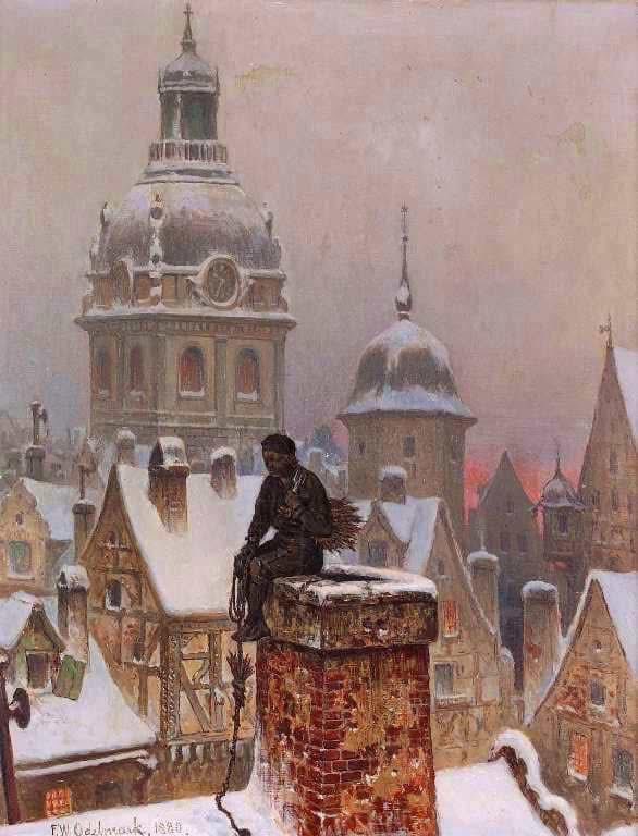 Frans Wilhelm Odelmark, Lo Spazzacamino (1880)