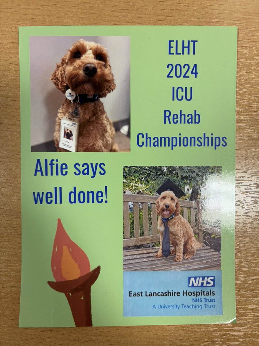 Recently completed a week of rehab championships on ICU - focussing on improving outcomes for our enhanced recovery patients 💪🏻🏃‍♂️