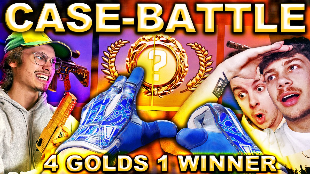 NEW BANGER CASE-BATTLE OUT NOW! 
This is by far my craziest opening. 4 golds, 1 winner, crazy mode. Big thanks to <a href="/b3n5_/">b3n5</a> and <a href="/f0rnez/">f0rnez</a> (the creator of Temukau skin) for joining. Love collabing with people from the community, definitely wanna do more🔥 Shares much appreciated!