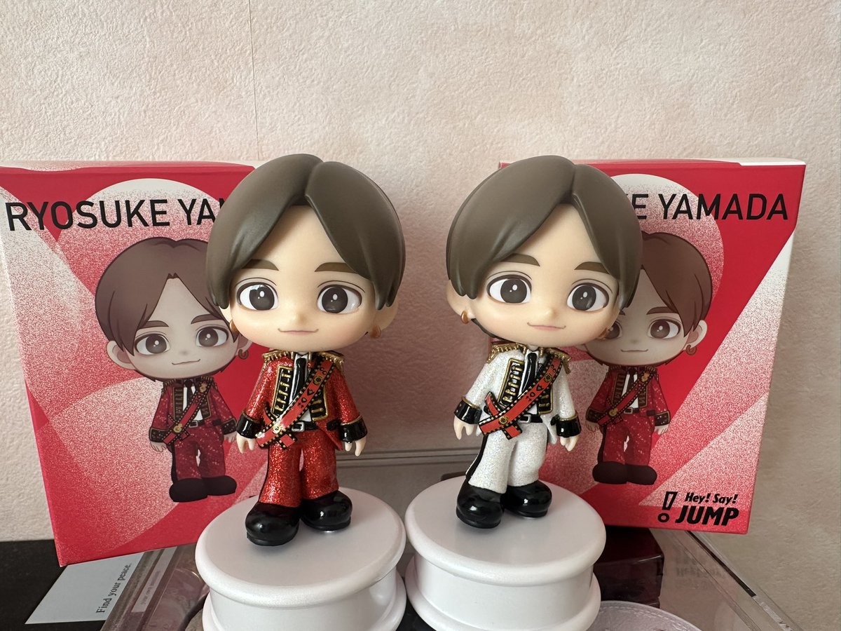 ArielDaichiteru's tweet photo. 一回の購入で両方出た✨
うちに来てくれてありがとう♡
大切にするよ🥹

#HeySayJUMP
#山田涼介
#フィギュア https://t.co/Km9csP2qSF