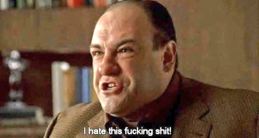 When I realise I've still got to go christmas shopping