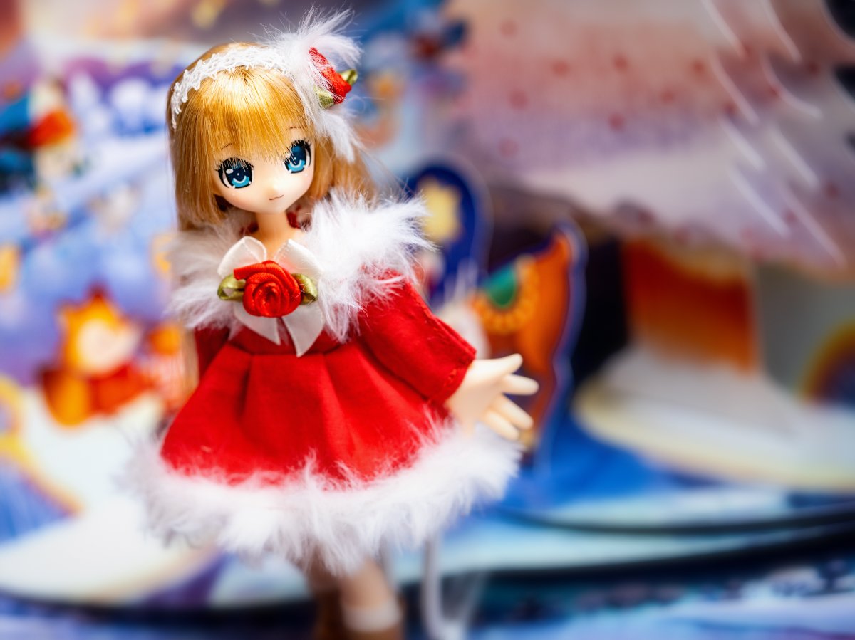 z1cafe's tweet photo. 久々にエルノさんの写真撮った！
サンタ服です。

#SnowMint
#アゾカツ
#LilFairy https://t.co/BqcC3SCEuB