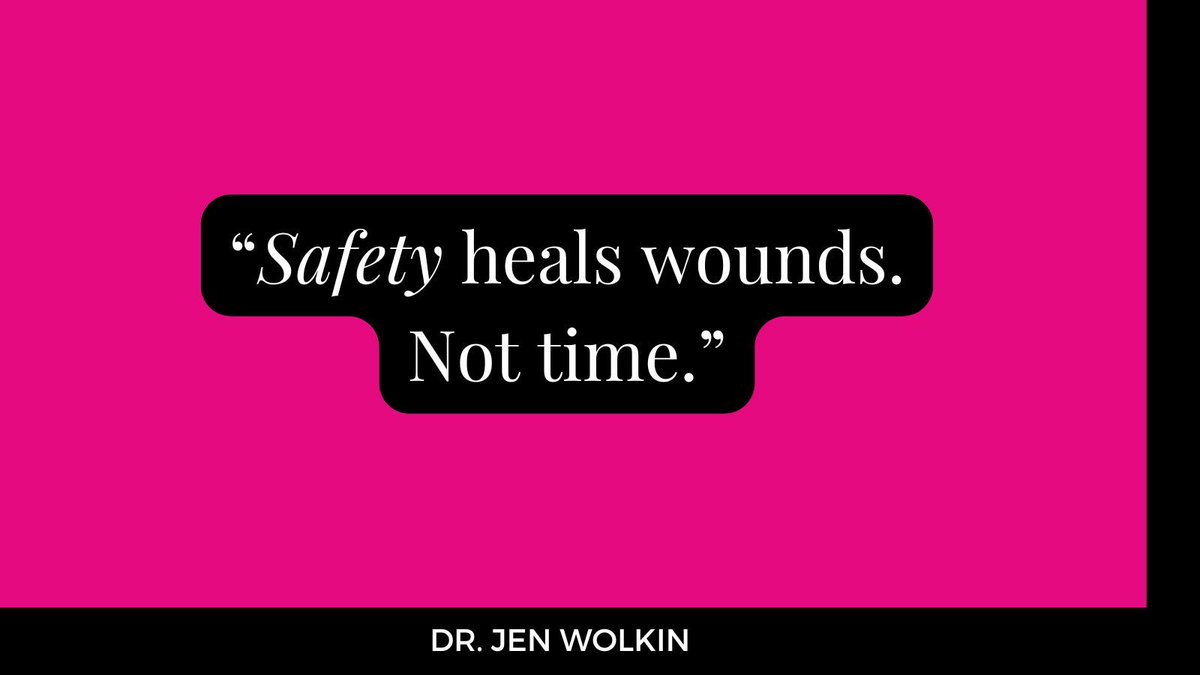 It doesn't matter how much time passes. When you've been in an abusive relationship, those memories stay in your body like it was yesterday. What can put you on the path to healing? Embodied feelings of safety.