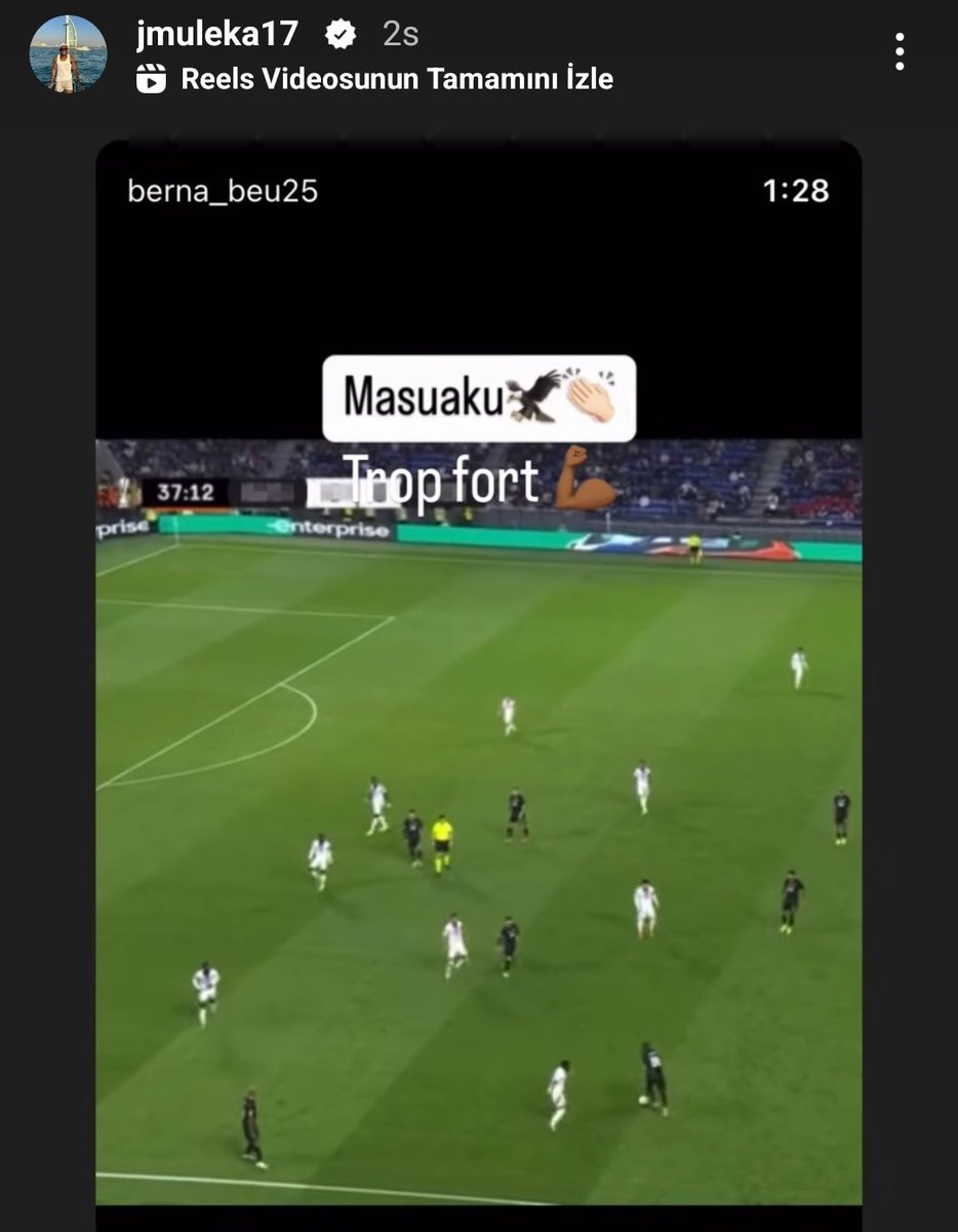 Jackson Muleka, Arthur Masuaku'ya destek 🥶