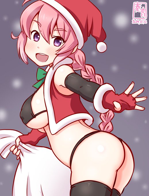 「ねのひ、クリスマス大好き!
 …で、クリスマスって、何の日? だっけかー?」

#艦これ版真剣お絵描き60分一本勝負_20241222
#子日 