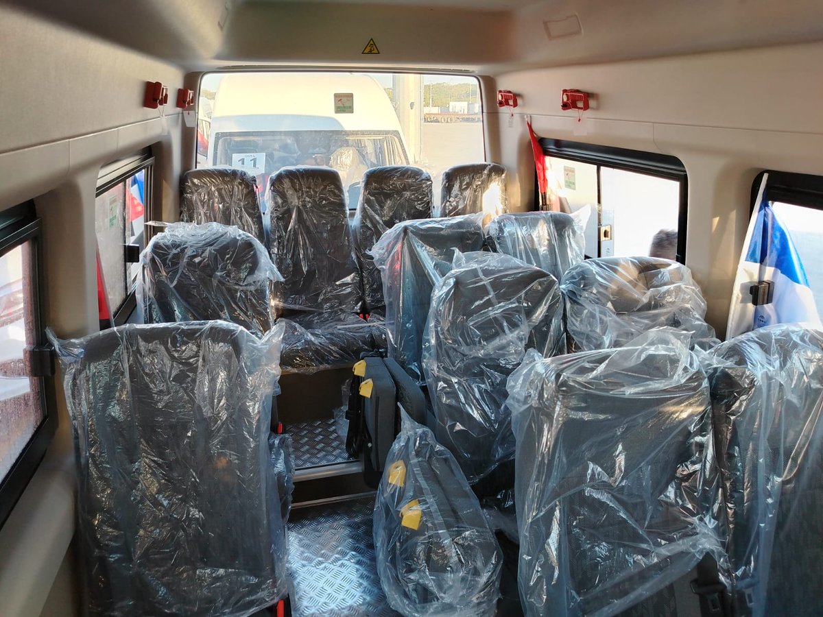 234 Microbuses chinos salen del Centro Logístico Julia Herrera de Pomares, en el municipio El Realejo de Chinandega, rumbo a la capital, Managua, donde se espera su llegada alrededor de las 3 de la tarde de este domingo.

#China #Nicaragua #Noticiero6
