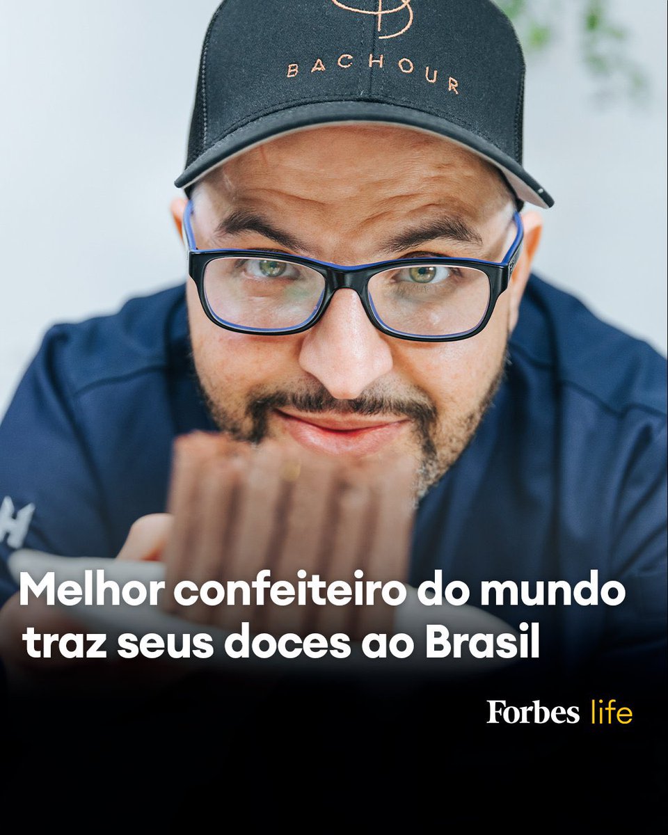 Eleito três vezes o Melhor Chef Confeiteiro do Mundo pelo The Best Chef Awards (@thebestchef_), o porto-riquenho Antonio Bachour (@bachourantonio) desembarcou oficialmente em São Paulo: forbes.com.br/forbeslife/202….