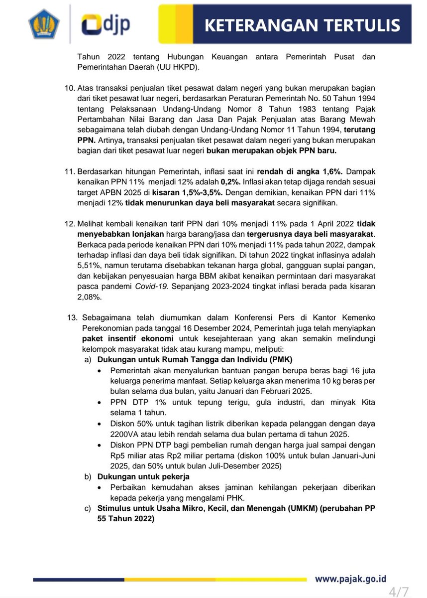 auditorYeah's tweet photo. Biar clear soal PPN 12%, tapi lagi ga mau debat.. "-_- https://t.co/Qn3BmsMxTx