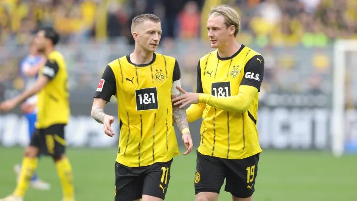 TheBVBCentral's tweet photo. Per @stevek9KS1TV, Tottenham are monitoring Julian Brandt https://t.co/cPw6OdTETX