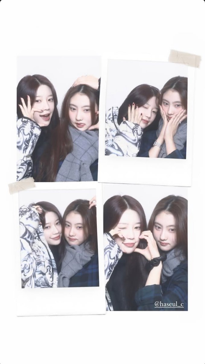 [📷] Atualização da Jeongeun via stories com a Haseul (ex-R U NEXT)

#Jeongeun #정은 #최정은